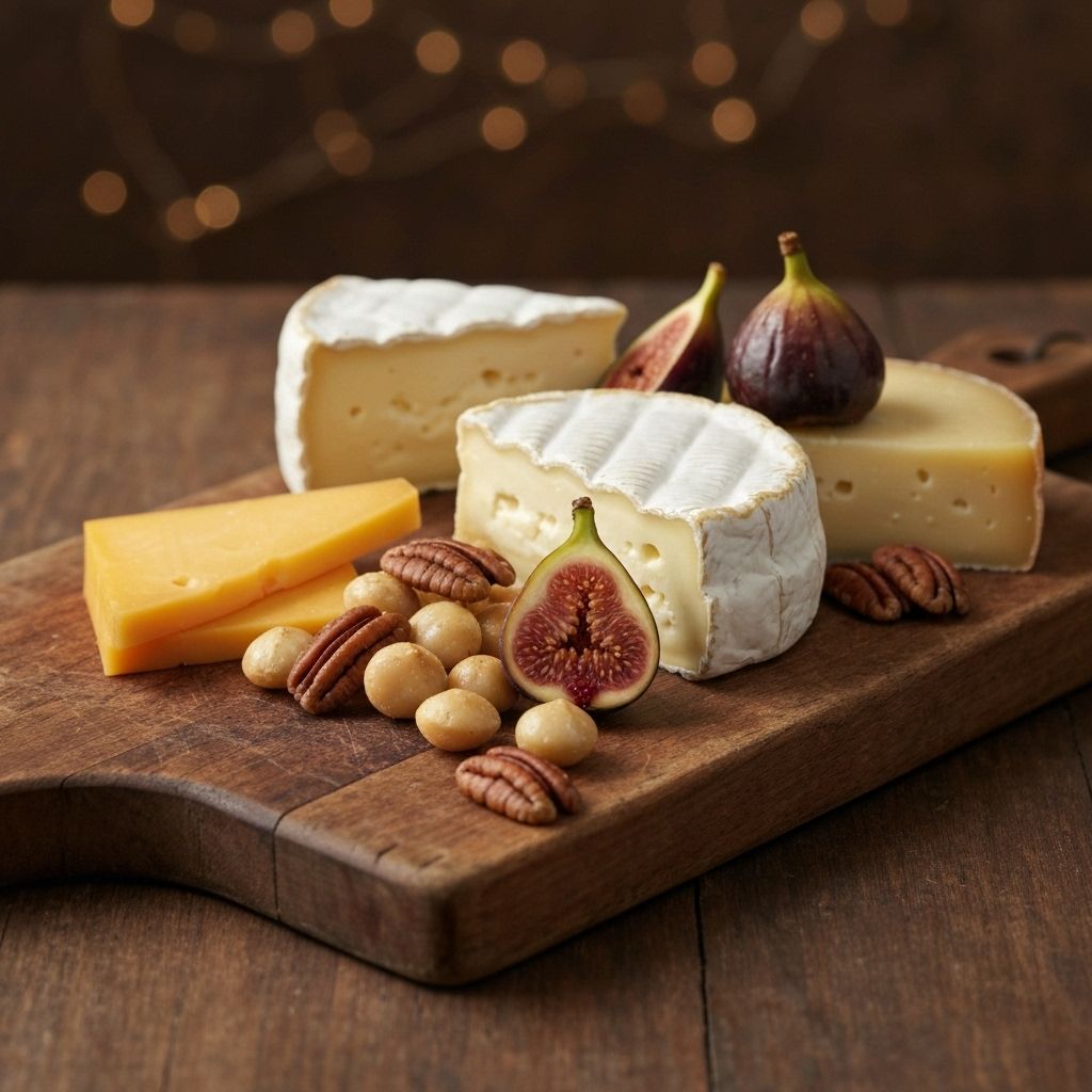 Artisan cheese board